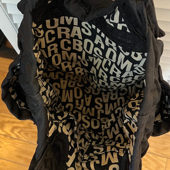 Marc by Marc Jacobs Nylon Tote Black Medium Shoulder Bag - Picture 4 of 4